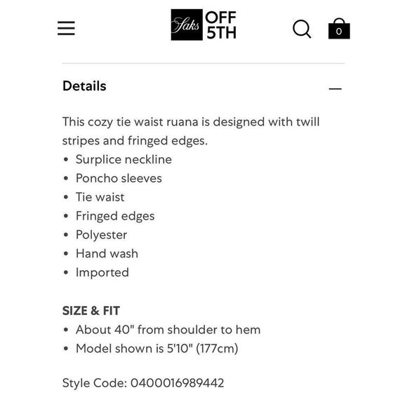 Vince Camuto Berry Poncho Cardigan - Picture 8 of 8